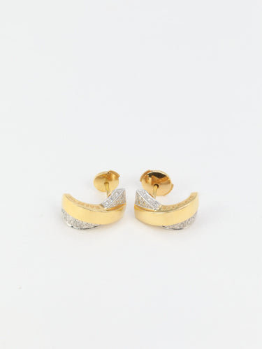 Boucles d'oreilles Boucles d’oreilles BALMAIN vintage deux ors 58 Facettes 691