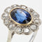 Bague 54 Bague ancienne saphir verneuil et diamants 58 Facettes 21-804