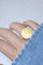 Bague Bague pièce Marianne 10 Francs en or jaune 58 Facettes