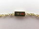 Collier collier GUCCI croix fendue 39 a 47 cm en or jaune 18k 58 Facettes 248967