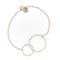 Bracelet Ginette NY Bracelet Tiny Fusion Bracelet Or rose 58 Facettes 2199945CN