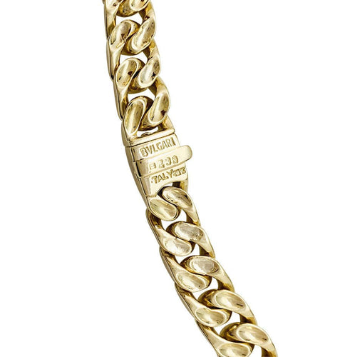 Collier Collier Bulgari Vintage en or jaune, saphir et diamants. 58 Facettes 31795