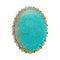 Bague 52 Bague Buccellati, trois ors, diamants, turquoise. 58 Facettes 31137