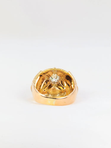 Bague Bague or jaune et diamant 58 Facettes 348