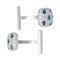 Boutons de manchette Boutons de manchette Cartier "Panthère" or blanc et diamants. 58 Facettes 31545