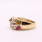 Bague Bague Moderne or jaune, pierres fines 58 Facettes