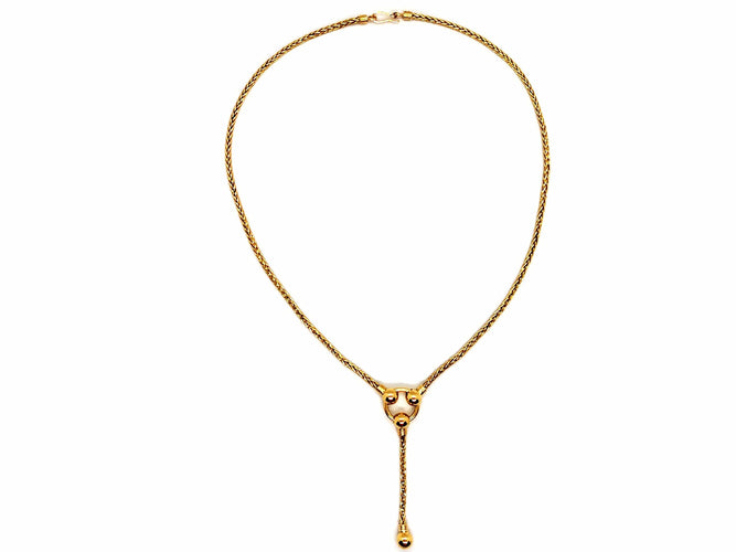 Collier Collier Maille palmier Or jaune 58 Facettes 1641790CN