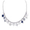 Collier Collier O.J.Perrin, "Légendes", or blanc. 58 Facettes 32889