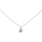 Collier Collier et pendentif Dodo "Trèfle" en or blanc et diamants. 58 Facettes 31734