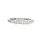 Bague 50 Alliance Tiffany, " Tiffany Legacy", platine, diamants. 58 Facettes 30776