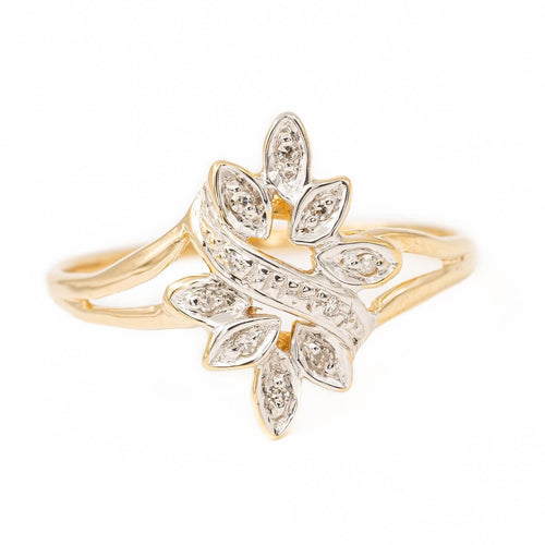 Bague 50 Bague fleur Or jaune Diamant 58 Facettes 1719300CN