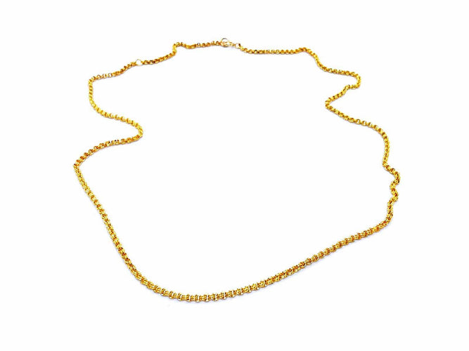 Collier Collier Maille jaseron Or jaune 58 Facettes 947796CD