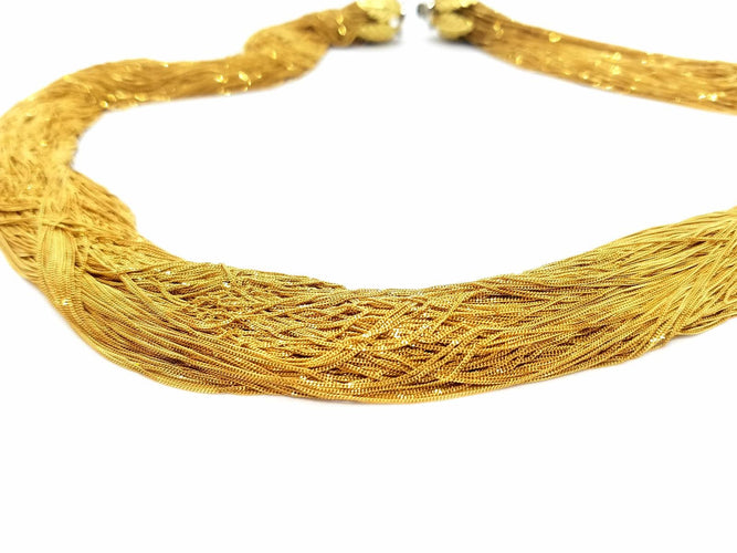 Collier Collier Or jaune 58 Facettes 592800CN