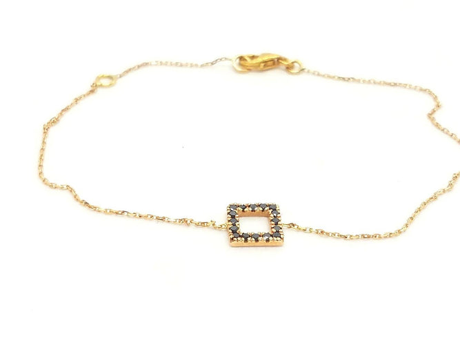 Bracelet Bracelet Graphique Or rose Diamant 58 Facettes 579178RV