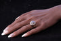 Bague 54 bague de fiançailles diamant taille rose 58 Facettes 23251-0317