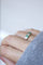 Bague Bague jarretière diamants et émeraudes 58 Facettes