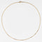 Collier Chaine maille cube or jaune 58 Facettes 15-037
