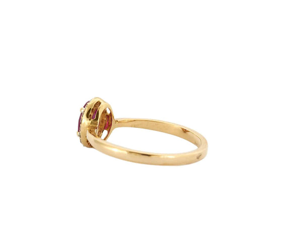 Bague 50 BAGUE "LIV" RUBIS DIAMANTS 58 Facettes BO/230088