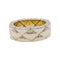 Bague 51 Bague Chanel, "Matelassé", or jaune. 58 Facettes 32576