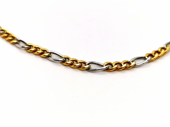 Collier Collier Maille alternée Or jaune 58 Facettes 1180579CD