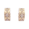 Boucles d'oreilles Boucles d'oreilles Chanel, "Matelassé" en or jaune et diamants. 58 Facettes 33296