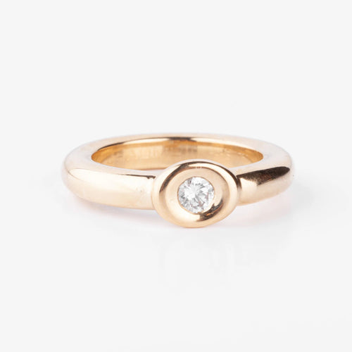 Bague Bague or jaune et diamant de la maison Chaumet 58 Facettes 0
