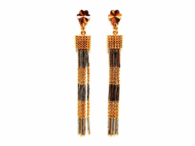 Boucles d'oreilles Boucles d'oreilles Pendantes Or jaune 58 Facettes 1523486CN
