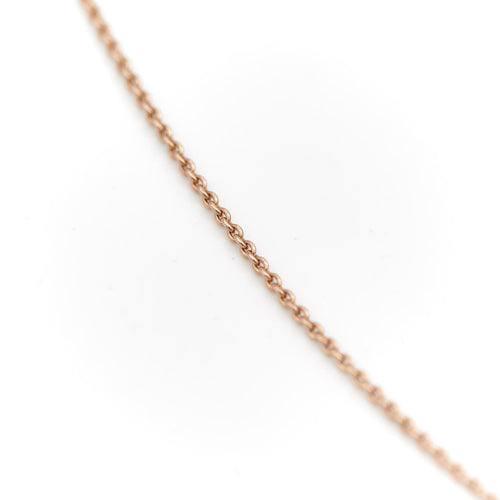 Collier Ginette NY Collier Mini Baguette on Chain Or rose 58 Facettes 2199948CN