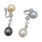 Boucles d'oreilles Boucles d'oreilles Cartier, "Agnès", or blanc, diamants, perles de culture. 58 Facettes 31184