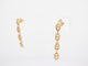 Collier parure collier + boucles d'oreilles maille grain de cafe or 18k 58 Facettes 258005