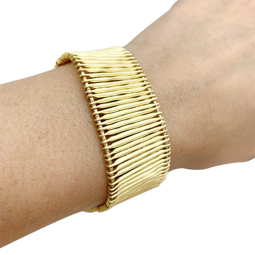 Bracelet Bracelet H.Stern "Filaments" en or jaune. 58 Facettes 31591