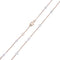 Collier Collier gouttière en or rose et blanc, diamants. 58 Facettes 32521