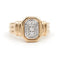 Bague 54.5 Bague Art déco Or jaune Diamant 58 Facettes 1801448CN