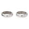 Boucles d'oreilles Boucles d'oreilles Créoles Or blanc Diamant 58 Facettes 2685950CN