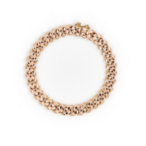 Bracelet Bracelet Maille gourmette Or rose 58 Facettes 1820053CN