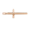Pendentif Pendentif Croix Or rose 58 Facettes 1969282CN