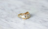 Bague 54 Bague Tank Art Déco deux ors diamant 58 Facettes