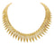 Collier Collier en or jaune à franges de fils torsadés. 58 Facettes 32348