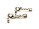 Boucles d'oreilles Boucles d'oreilles Pendantes Or blanc Diamant 58 Facettes 1523674CN