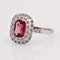 Bague 50 Bague ancienne spinelle rouge et diamants 58 Facettes 23-129