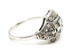 Bague 54 Bague Art déco Or blanc Diamant 58 Facettes 1660399CN