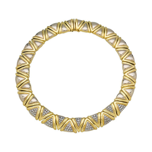 Collier Collier Damiani bicolore et diamants. 58 Facettes 31155