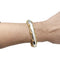 Bracelet Bracelet A.Reza en or blanc et or jaune. 58 Facettes 30723