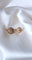 Boucles d'oreilles Dormeuses anciennes disque perles 58 Facettes