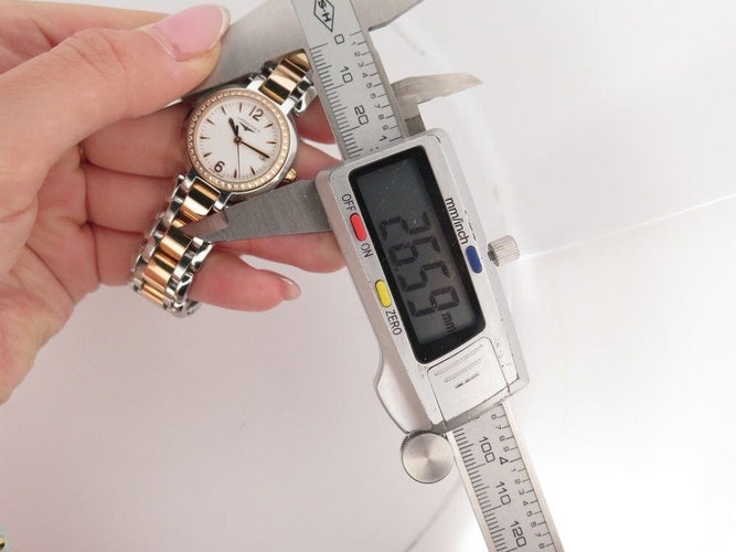 Montre montre LONGINES prima luna 26 mm quartz acier et or diamants 58 Facettes 257756