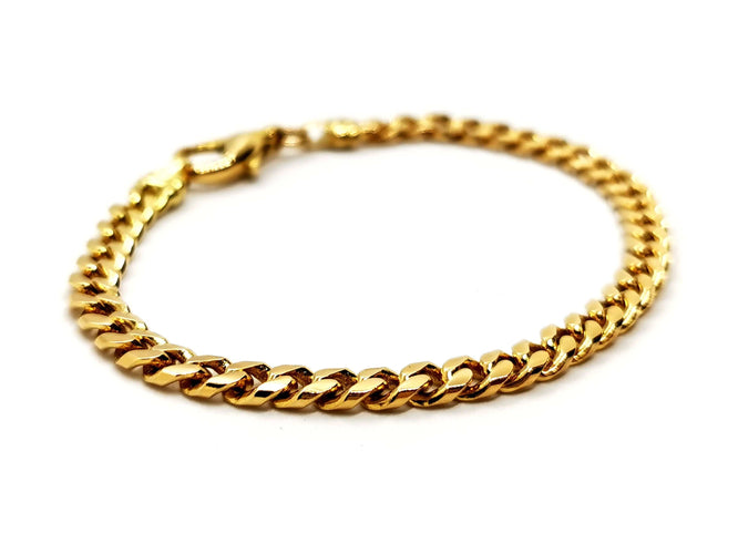Bracelet Bracelet Maille gourmette Or jaune 58 Facettes 1167360CD