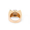 Bague Bague Tank Or jaune, Platine & Diamants 58 Facettes
