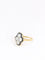 Bague Bague Art-Déco en or, diamants et saphirs calibrés 58 Facettes J120
