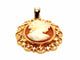 Pendentif Pendentif Camée Or jaune Agate 58 Facettes 1670503CN