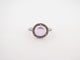 Bague 49 bague POMELLATO colpo di fulmine or blanc 18k diamants amethyste 58 Facettes 258045